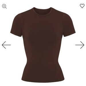 Skims soft smoothing seamless short sleeve top